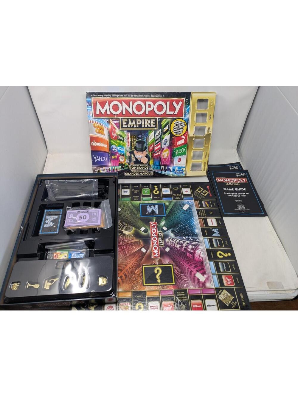 Monopoly Empire - Board Game 2013 Gold Edition Hasbro-Excellent